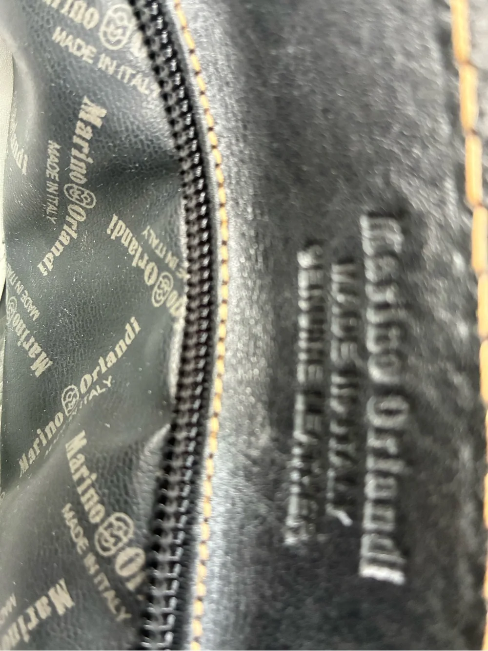 🌺LARGE genuine leather tote shoulder bag black🌺 - Picture 10 of 10